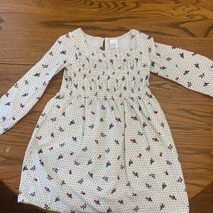 Hanna Andersson White Floral Kids Dress